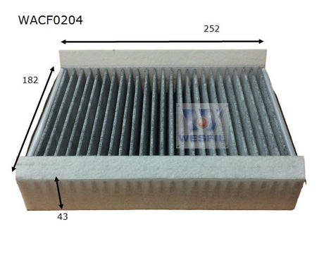Cabin Filter Fits Jaguar WACF0204 - Wesfil