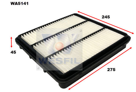 Air Filter A1586 Fits Holden WA5141 - Wesfil