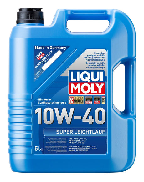 Super LEICHTLAUF 10W-40 5L - LIQUI MOLY | Universal Auto Spares