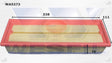 Air Filter A1886 Fits BMW WA5373 - Wesfil