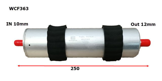 Diesel Fuel Filter Fits Audi WCF363 - Wesfil