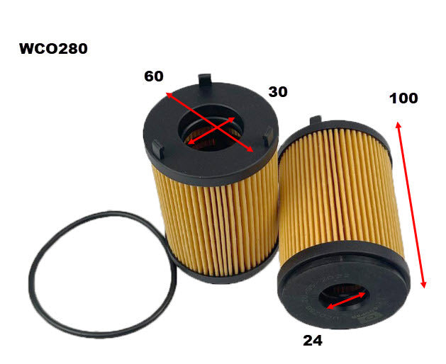 Oil Filter Fits Isuzu/Mazda WCO280 - Wesfil