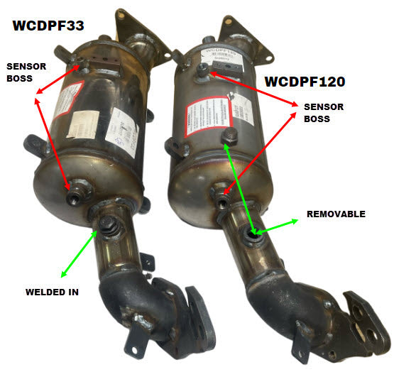 Diesel Particulate Filter Subaru WCDPF120 - Cooper