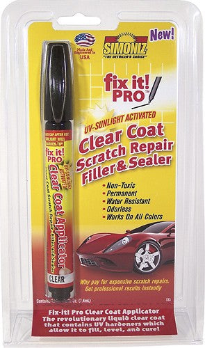 Fix-it Pro Clear Coat Scratch Repair Filler & Sealer 7.4mL - SIMONIZ