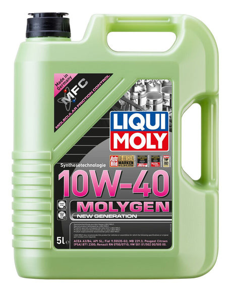 Molygen New Generation 10W-40 5L -  LIQUI MOLY | Universal Auto Spares