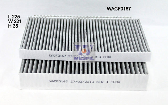 Cabin Filter RCA419C Fits Nissan WACF0167 - Wesfil