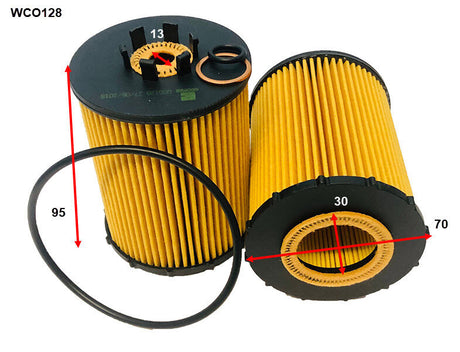 Oil Filter R2781P Fits BMW WCO128 - Wesfil