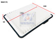 Air Filter Fits Hummer WA5179 - Wesfil