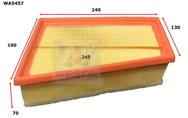 Air Filter Fits Renault WA5457 - Wesfil