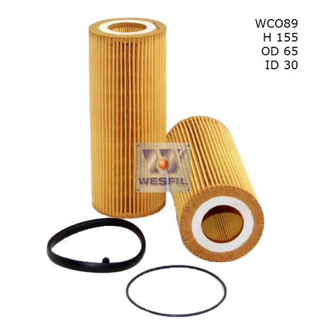Oil Filter R2632P Fits Audi WCO89 - Wesfil