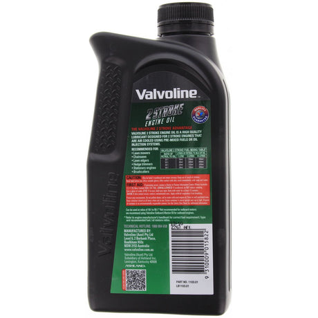 High Performance 2 Stroke Engine Oil 1L - Valvoline | Universal Auto Spares