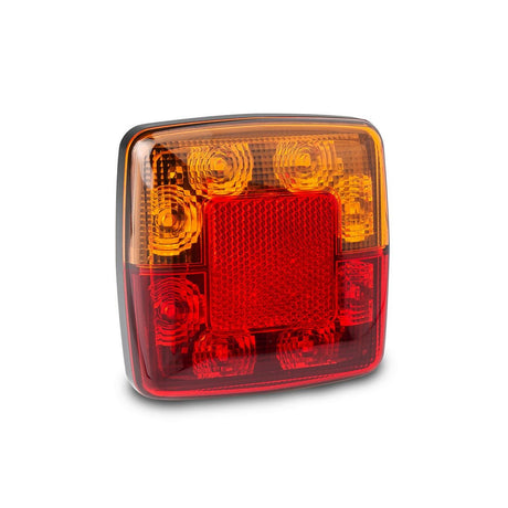 Stop/Tail/Indicator/Reflector LED 12V 40cm Cable & Plug Twin Blister Pack - LED AutoLamps