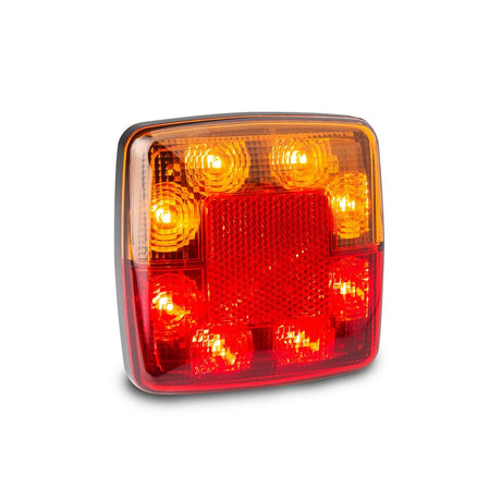 Stop/Tail/Indicator/Reflector LED 12V 40cm Cable & Plug Twin Blister Pack - LED AutoLamps