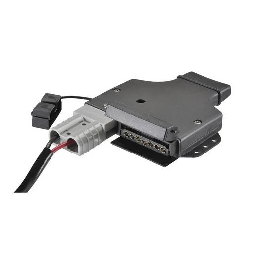 7 Pin Flat Trailer Socket With Heavy Duty Connector - Narva