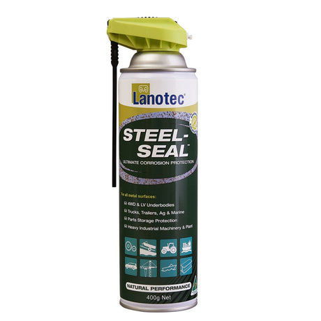 Steel Seal Aerosol Rust Protectant 400g - Lanotec | Universal Auto Spares