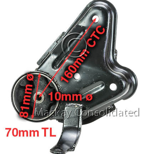 Engine Mount Holden 16LF 8V SOHC SPFI A6927 - MACKAY
