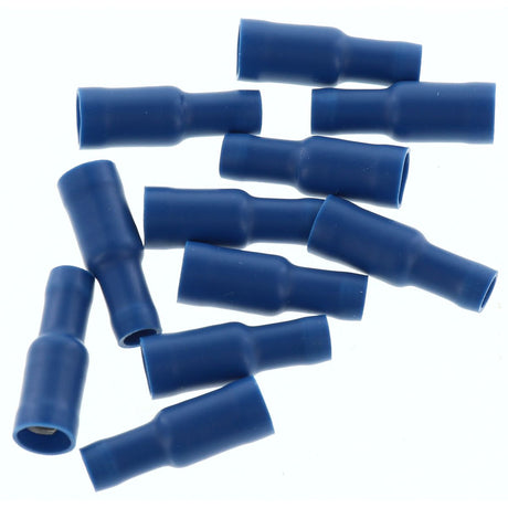 Crimp Terminal Female Bullet Blue Insulated 5mm 11 Pieces - Narva