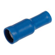 Crimp Terminal Female Bullet Blue Insulated 5mm 11 Pieces - Narva