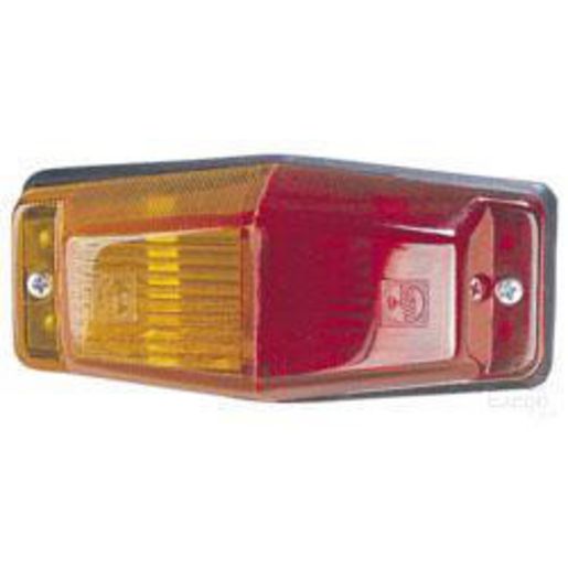 Side Marker Light Red/Amber Incandescent - Narva