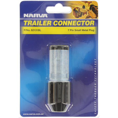 7 Pin Small Round Metal Trailer Plug - Narva