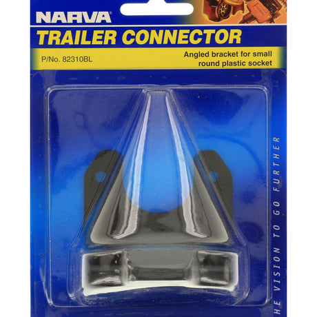 Angled Bracket For Small Round Plastic Trailer Plug Socket - Narva | Universal Auto Spares