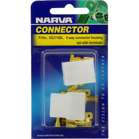 4 Way Male Quick Connector Housing 2 Piece - Narva