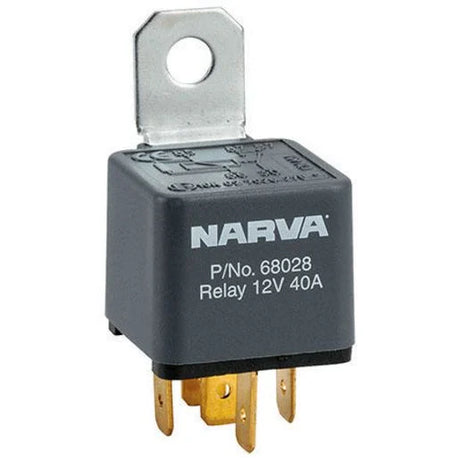 Relay 24V 30A Normally Open 5 Pin With Resistor - Narva | Universal Auto Spares