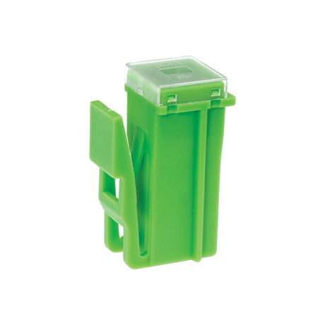 Fusible Link Female with Lock 30A Green 1 Piece - Narva