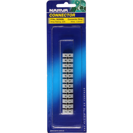 20A 12 Terminal Blocks Connector Plastic Strips - Narva