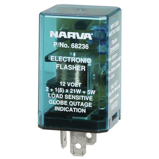 Electronic Flasher 12V 3 Pin - Narva