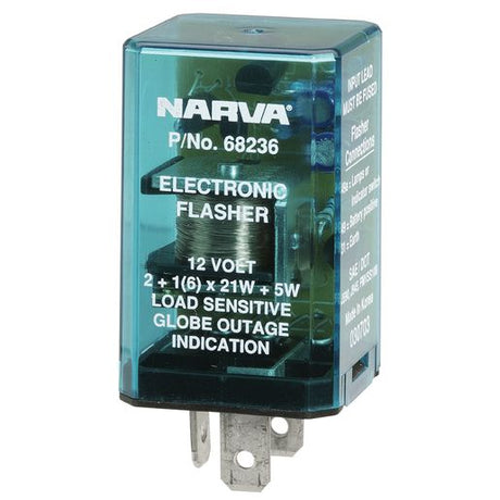 Electronic Flasher 12V 3 Pin - Narva | Universal Auto Spares