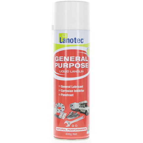 Multi-Purpose Penetrant General Purpose Lanolin 400g - Lanotec