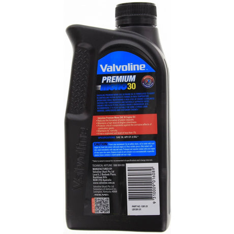 Premium 30W-Mono Engine Oil 1L - Valvoline