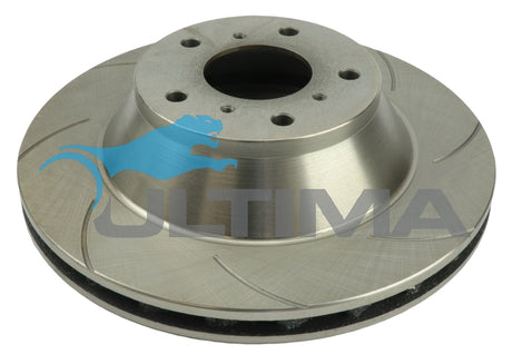 Brake Disc Rotor Front Right Hand Fits HSV ClubSport, Grange, GTS, Maloo, Senator VR, VS (Slotted) 328MM AAP046SR - Ultima