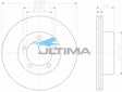 Brake Disc Rotor Front (F) Fits Land Rover, Range Rover AAP086 - Ultima