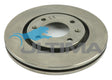 Brake Disc Rotor Fits Peugeot 1.8 / 2.1 T/D 97-99 14" Wheel 260mm AAP12052 - Ultima