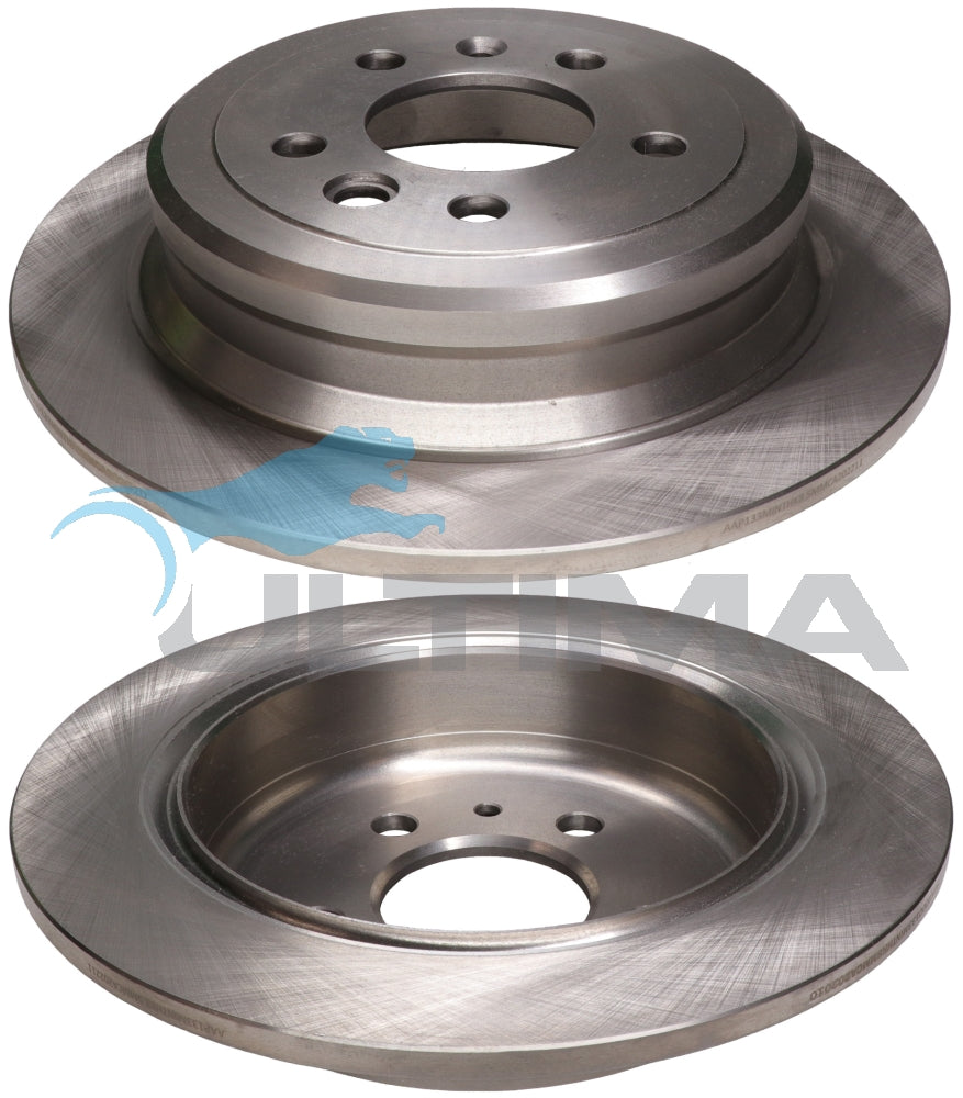 Brake Disc Rotor Rear (R) Fits Falcon EF, EL AAP133 - Ultima