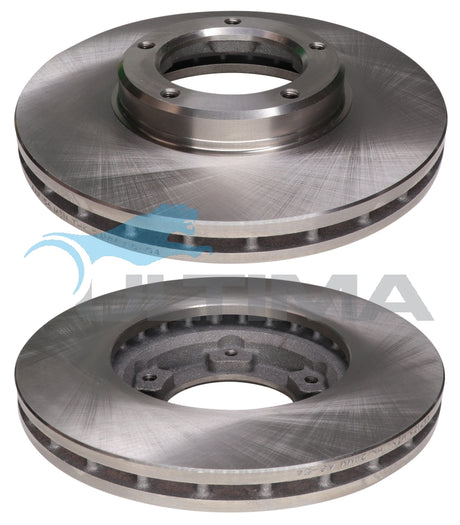 Brake Disc Rotor Front (F) Fits Hiace YH/LH 5,6,7, Hilux 2WD 83-, Dyna 100/150 85-88 AAP156 - Ultima