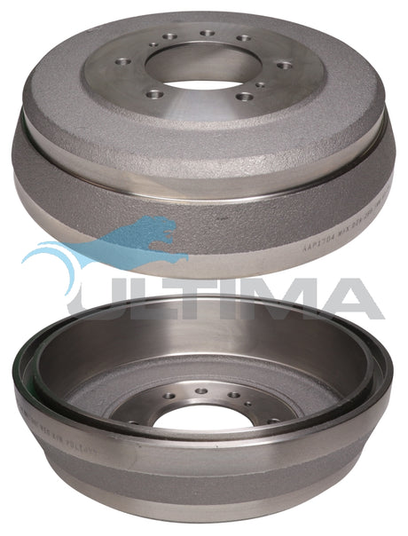 Brake Drum Rear (R) Fits Navara D21 4WD 89-97, D22 2&4 4WD 2/97 AAP1704 - Ultima