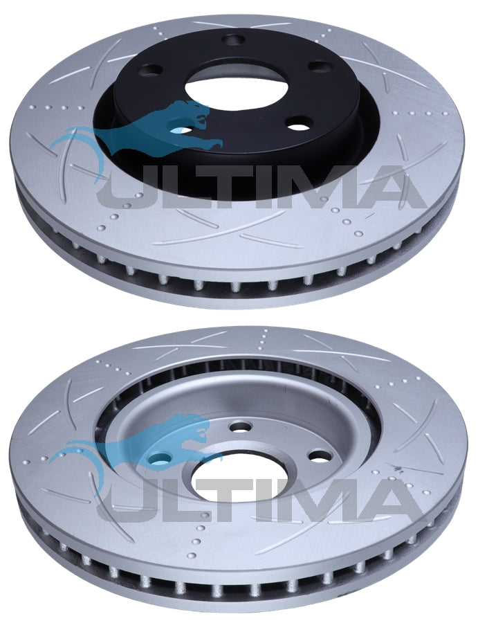 Brake Drum Front (F) Fits Commodore VE Uni-Slotted AAP2026S - Ultima