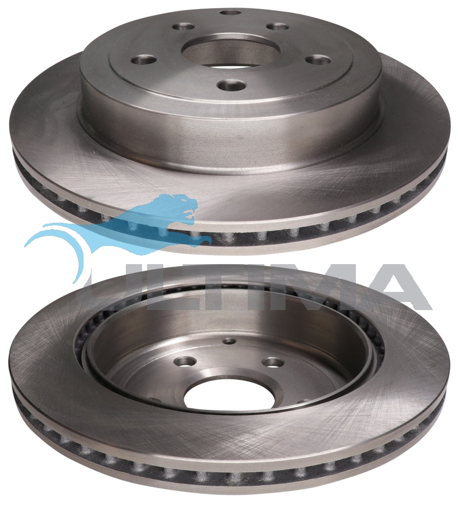 Brake Disc Rotor (Rear) Fits Commodore VE V6 AAP2027 - Ultima
