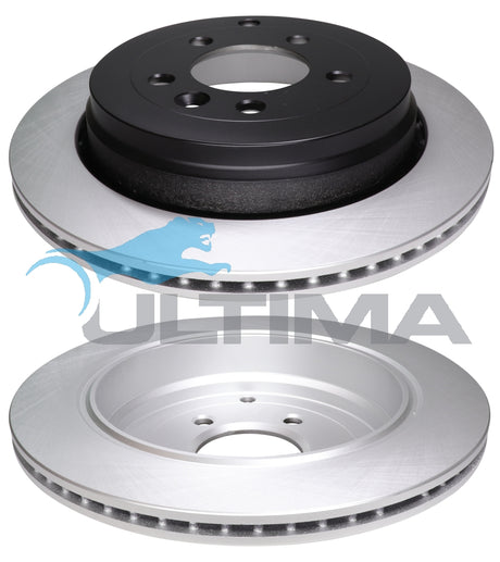 Rear Rotor (R) Fits Ranger Rover III Sport 2.7L 05-On Geomet Coated AAP2091 - Ultima