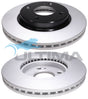 Brake Disc Rotor (Front) Fits Ford Fiesta WT 1/09 On, Centre Hole 63.5MM, 108mm PCD, Geomet Coated AAP2162 - Ultima