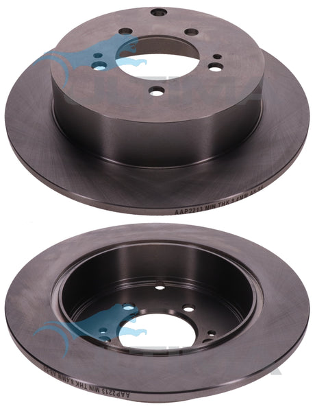 Brake Disc Rotor Rear Fits LANCER CJ RALLIART 8/08- AAP2213 - Ultima