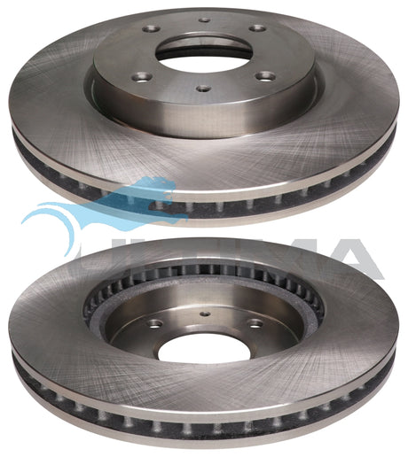Brake Disc Rotor (Front) Fits Mitsubishi Lancer CS/CH 15" 4 Stud 7/03-On AAP2214 - Ultima