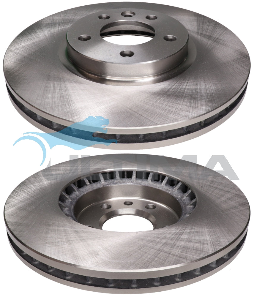 Brake Disc Rotor Front Fits TRANSPORTER 7H AAP2240 - Ultima