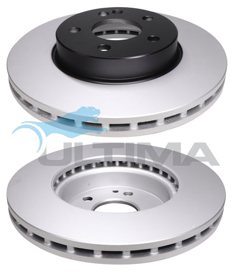 Brake Disc Rotor (F) Fits Viano (639), Vito II 109, 111, 115CDi, 119, 122 (639) 09/03 On Geomet Coated AAP2256 - Ultima