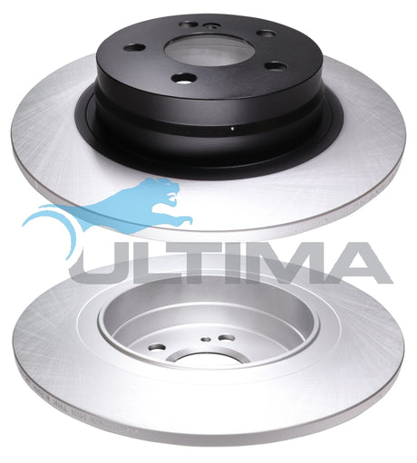 Brake Disc Rotor (R) Fits Mercedes E320, E200, 270 W211 2002-On Geomet Coated AAP2263 - Ultima