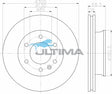 Brake Disc Rotor (F) Fits Sprinter 3T, 3.5T, 5T 6/06 On Geomet Coated AAP2270 - Ultima