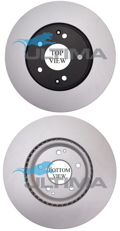 Brake Disc Rotor Front Fits SSANGYONG Korando C200 & C300 AAP2292 - Ultima